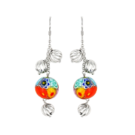 Aretes Millefiori